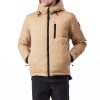 Men's Nylon Lodge Down Jacket - Packable, DWR-Coated Nylon