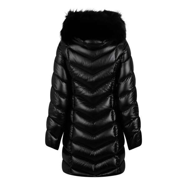 Fulmarus Hooded Long Puffer Jacket