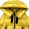 Marus Hooded Down Coat with Quilted Design