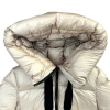 Marus Long Hooded Quilted Down Parka