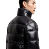 Maya Glossy Short Hooded Down Coat